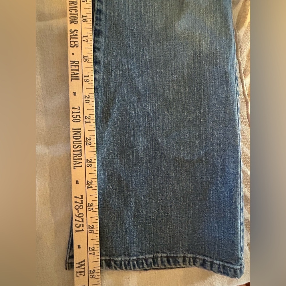 Lauren Jeans Co. Ralph Lauren Denim Wide Leg Jeans Women's Size 10 - Picture 12 of 14